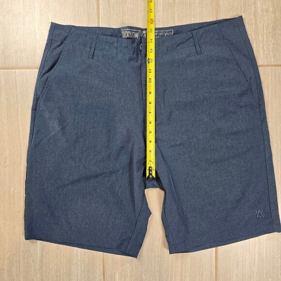 Dixxon Shorts Mens 40 Blue Performance Stretch Chino Golf Hybrid - Picture 5 of 8